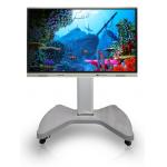 Motorized Height Adjustable Touch Screen Monitor Interactive Smart Board Use Electronic Mobile Stand Good Quality Flexible Stand for sale