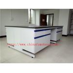 Scratch / Corrrosion / Acid / Alkali -Resistant Chemistry Lab Furniture With Sink And Faucet , Science Lab Workstations for sale