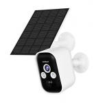 Solar WIFI 4MP Home Surveillance 2-Way Audio PIR Infrared Night Vision Outdoor CCTV Mini Battery Security Camera 2023 for sale