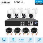 4CH DVR Kit Surveillance System IP Camera 2 MP XVR Cctv System