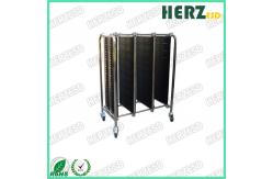 China Antistatic ESD PCB Plates Storage Magazine Rack Cart Trolley Movable supplier