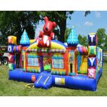 Toy Town Inflatable Jumping Castle Kids Commercial Grade Amusement Park for sale