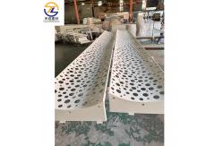 China Wooden Gain Aluminum Metal Ceiling AA1100 AA5005 AA3003 Aluminum Wall Panels supplier