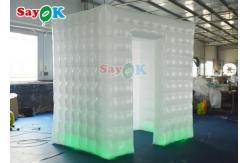 China Indoor Party Led Inflatable Photo Booth Oxford Cloth Material supplier