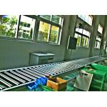 Custom Roller Conveyor Systems With Cold Rolling Steel , Standard Gray