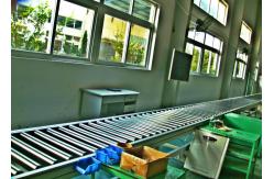 China Powder Coating Pallet Conveyor Systems , Gravity Roller Track Conveyor supplier
