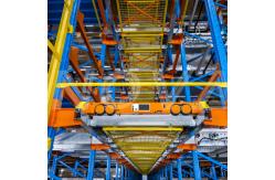 China High Density Warehouse Racking System Heavy Duty 4 Way Pallet Shuttle Rack supplier