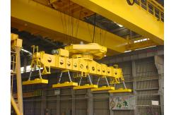 China High Level Slewing Overhead Crane Telescopicel Ectromagnetic With Carrier Beam supplier