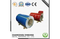 China PE / PVDF Coating Aluminium Colour Sheet , Alloy 5052 H24 Prepainted Aluminum Coil supplier