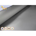0.4mm PU Coated Fiberglass Fabric For Fire Curtain And Smoke Curtains for sale