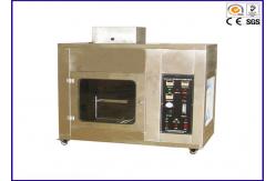 China Cellular Plastic Horizontal Flammability Tester , ISO 9772 Flammability Test Apparatus supplier