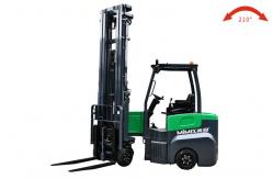 China China Made Mini Small Electric Platform Stacker Fork Lift Forklift 2 Ton supplier