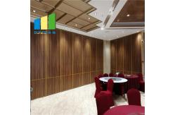 China Sliding Folding Temporary Acoustic Partition Walls Mobile Soundproof Room Partition supplier