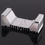 ISO Standard Profile Aluminum LED Design Flexibility Anodizing 10 Um For Parking