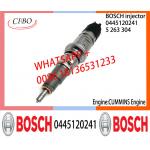 BOSCH 0445120241 5263304 Neutral Fuel Injector Assembly 0445120241 5263304 For CUMMINS for sale