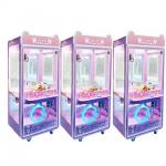 1 Player Coin-Operated Toy Vending Arcade Claw Machine with Bill Acceptor and Display for sale