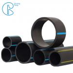 HDPE High Density Polyethylene Pipe For Gas Supply Pipe System PE80 PE100