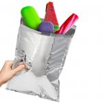 Disposable Metallic Aluminium Foil Hot Cold Thermal Insulated Bubble Cooler Mailers Envelope for sale