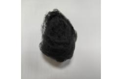 China Recycled Polyester Staple Fiber 2.5D 51mm Black Low Moisture supplier