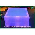 Tent Inflatable Party/Camping Transparent Inflatable Square Tent With Led Lighting