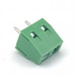 HQ127V-5.0/5.08mm Pcb Screw Terminal Block 2 Poles Square Electric for sale