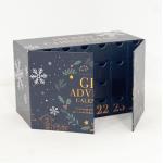 Open Door Magnet Cardboard Paper Gift Box For Cosmetic Jewelry Makeup Advent Calendar for sale