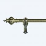 28mm Single Iron Curtain Rod with accessoris Speical design Living Room Decoration for sale