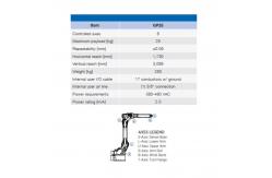 China Material Cutting Trimming Lightweight Robotic Arm With 25kg Maximum Payload supplier