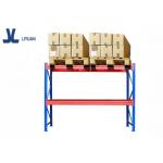 Powder coated steel heavy duty pallet racks industrial warehouse rack system