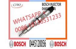 China 0445120056 High Quality New Diesel Common Rail Fuel Injector 0445120056 supplier