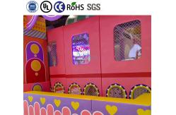 China Customized Castle Theme Kids Soft Playground Maze Play Slide Swing Playground Equipment supplier