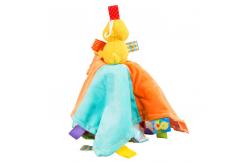 China 15cm Oem Lovely Baby Soft Toy Safety Baby Plush Hand Puppet Doll supplier