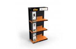 China Customized Metal Tool Display Rack Saw With LED Lights supplier