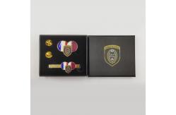 China 0.75 Inch Printed Badge Offset Printing Epoxy Coating for Professional Look supplier