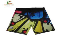 China Mens Surf Spandex Boardshorts Custom Silk Screen Printing No Limitation supplier