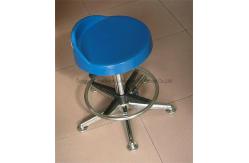 China Height Adjustable Lab Chairs And Stools , Cleanroom Lab Chairs With Wheels supplier
