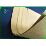 Strong Stiffness 250gsm - 400gsm Brown Craft Board For Boxes Packaging for sale