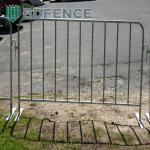 Powder Coated 3D Modeling Crowd Barrier Fencing 1.8m Height for sale
