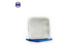 China Single Handle Square Plastic Containers With Lids In Mold Labeling supplier
