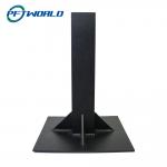 Laser Cutting Sheet Metal Bending Services Black Bracket Computer Accessories for sale