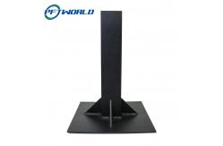 China Laser Cutting Sheet Metal Bending Services Black Bracket Computer Accessories supplier