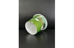 China 150ml plastic yogurt IML print with aluminum foil lid and plastic lid supplier