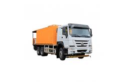 China CNHTC HOWO 6x4 Intelligent Micro Asphalt Slurry Paver supplier