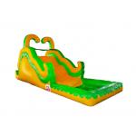 Aldult  Outdoor Rental Inflatable Large Water Slides With Bouncy for sale