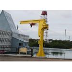 3 Phase 380V 50hz 10t Boat Jib Crane Marina Pivoting Jib Crane for sale
