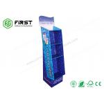 Foldable POP Carton Stand Custom Retail Portable Cardboard Floor Display