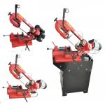 Aluminum / Profilesteel Copper / Cylindrical Processing Electric Metal Cutting Bandsaw for sale