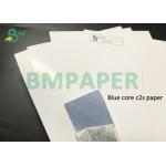 250G 350G Black Core / Blue Core C2S Gloss Cardboard for Playing Scratch Card for sale
