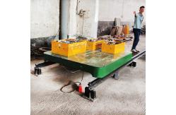 China Rail Mold Handling Coil Transfer Cart Warehouse Battery Motorized ​ supplier