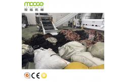 China Innovative 160kW Motor Power Used Clothes Polyester Fiber Pelletizing Line For Sustainable Manufacturing supplier